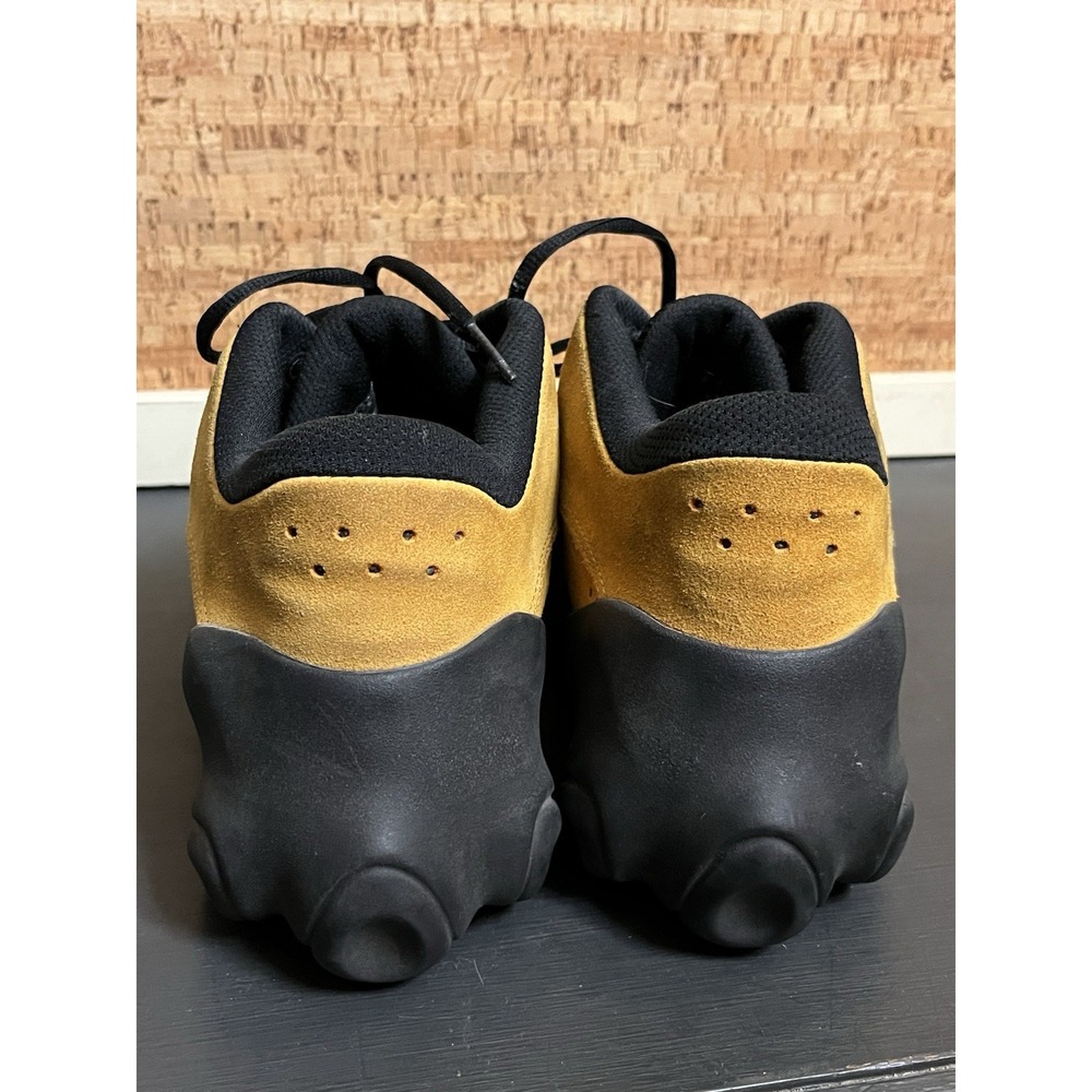 Rare Oakley Flesh Shoethree Braindead Men 12.5 Vintage Tan Suede Lace Shoes - Picture 4 of 10